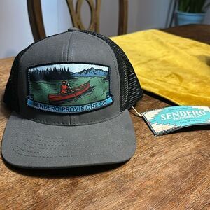 NWT Sendero Provisions Co Snapback Trucker Paddler Hat